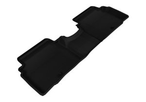 Kia Sportage Floor Mat - Rear - 3D MAXpider - KAGU Series - Black - `11-`16